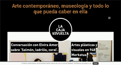 Desktop Screenshot of lacajarevuelta.com